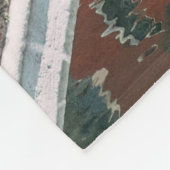 CONCRETE BRIDGE BESIDE WITTE BOUW FLEECE DEKEN (Hoek)