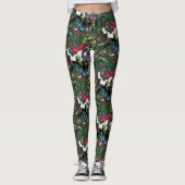 Concrete Canvas Bloom: Urban Oerwoud Leggings (Voorkant)