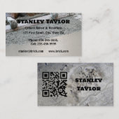Concrete & Cement Solutions Custom QR Code Visitekaartje (Voorkant / Achterkant)