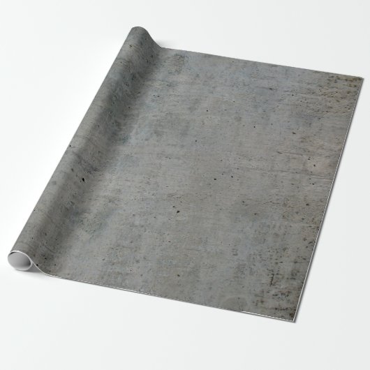 Concrete cement wall gray texture cadeaupapier (Uitgerold)