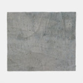 Concrete cement wall gray texture fleece deken (Voorkant (Horizontaal))