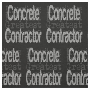 Concrete contractant Buitengewoon Stof
