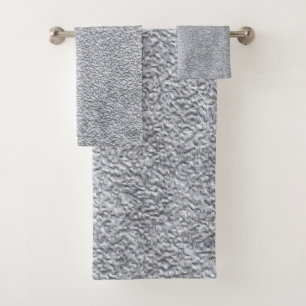 Concrete donkergrijze stone wandtextuurpatroon bad handdoek