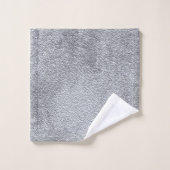 Concrete donkergrijze stone wandtextuurpatroon bad handdoek (Wasdoekje)