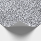 Concrete donkergrijze stone wandtextuurpatroon cadeaupapier (Hoek)