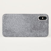 Concrete donkergrijze stone wandtextuurpatroon Case-Mate iPhone case (Achterkant (horizontaal))