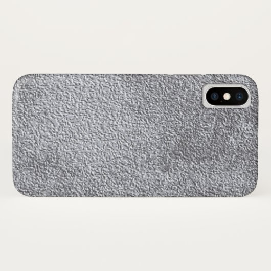 Concrete donkergrijze stone wandtextuurpatroon Case-Mate iPhone case (Achterkant (horizontaal))