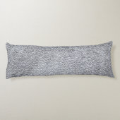 Concrete donkergrijze stone wandtextuurpatroon lichaamskussen (Achterkant)