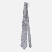 Concrete donkergrijze stone wandtextuurpatroon stropdas (Voorkant)