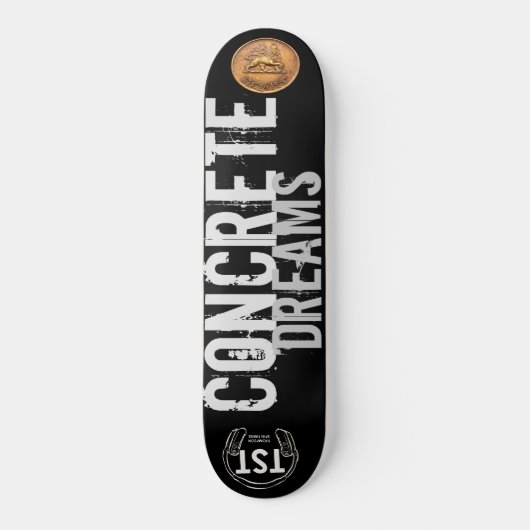 CONCRETE DROMEN Skateboard (Voorkant)