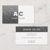 CONCRETE DUO I VISITEKAARTJE (Voorkant / Achterkant)