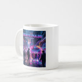 Concrete Edge Neon EDM Koffiemok (Voorkant links)