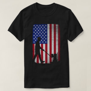 Concrete Finisher Amerikaanse vlag Patriottisch T-shirt