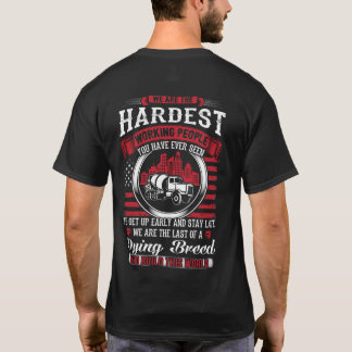 Concrete Finisher-hardste werkende mensen T-shirt