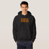 Concrete finisher hoodie (Voorkant volledig)