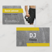 Concrete fitness Personal Trainer Foto Visitekaartje (Voorkant / Achterkant)