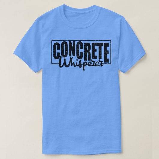 Concrete fluisteraar 3 t-shirt (Design voorkant)