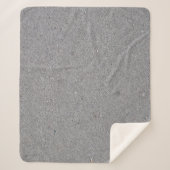 Concrete gray background texture sherpa deken (Voorkant)