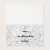 Concrete gray Industrial Grunge Visitekaartje (Buitenkant ongevouwen)