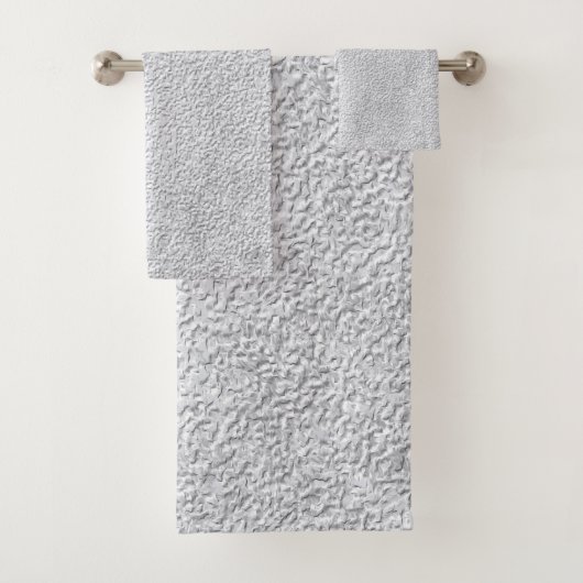 Concrete grijze stone wandtextuur bad handdoek (Insitu)