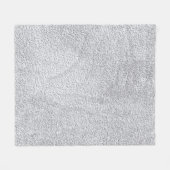 Concrete grijze stone wandtextuur fleece deken (Voorkant (Horizontaal))