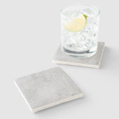 Concrete grijze stone wandtextuur stenen onderzetter (Zijkant)