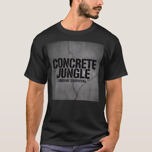 Concrete Jungle - Urban Survival T-shirt (Voorkant)