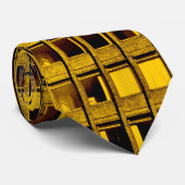 Concrete Kantoor blok - Diep amber Stropdas (Opgerold)