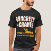 Concrete kranen VBS Building Love Jesus T-shirt (Voorkant)
