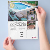 Concrete landschappen met Solomon Flyer (Hand)