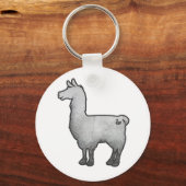 Concrete Llama Keychain (Voorkant)
