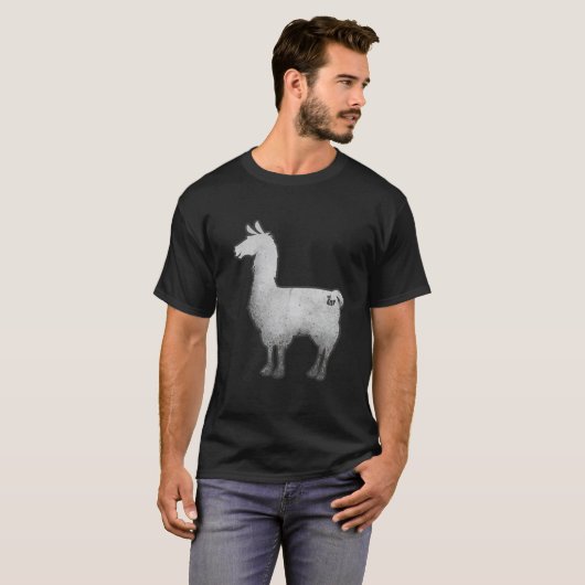Concrete Llama T-Shirt (Voorkant volledig)