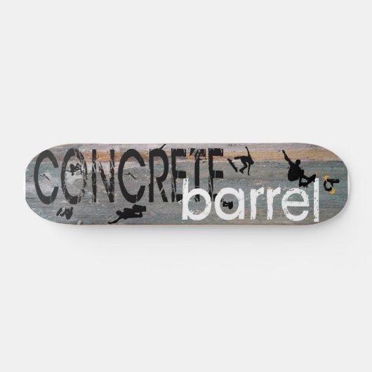Concrete loop X Skateboard (Horizontaal)