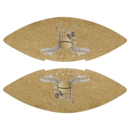 Concrete mengbeige american football (Panelen)