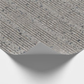 Concrete mijnbouw grijze cement sidewalk cadeaupapier (Hoek)