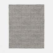 Concrete mijnbouw grijze cement sidewalk fleece deken (Voorkant)