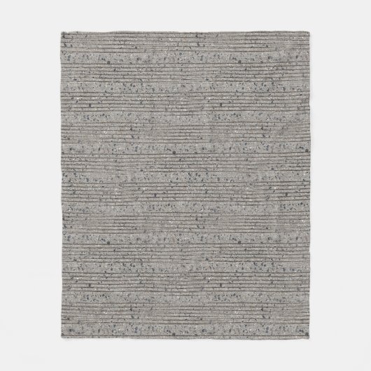 Concrete mijnbouw grijze cement sidewalk fleece deken (Voorkant)