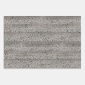 Concrete mijnbouw grijze cement sidewalk inpakpapier vel (Voorkant 2)