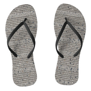 Concrete mijnbouw grijze cement sidewalk teenslippers