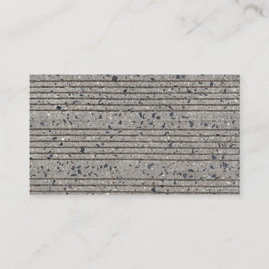 Concrete mijnbouw grijze cement sidewalk visitekaartje (Voorkant)