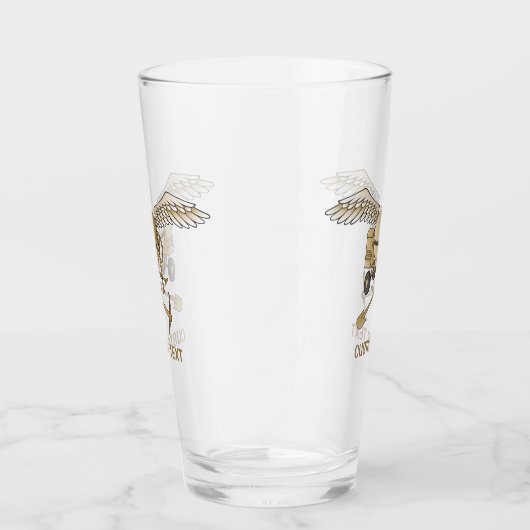 Concrete mixer beige glas (Rechts)