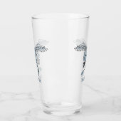 Concrete mixer Blue-Grey Glas (Links)