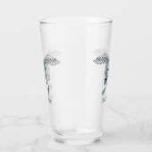 Concrete mixer Blue-Grey Glas (Rechts)