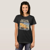 Concrete Mixer Construction Site Construction Work T-shirt (Voorkant volledig)