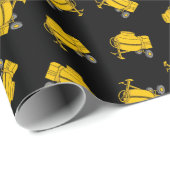 Concrete mixerpatroon cadeaupapier (Rol Hoek)