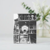 Concrete mixing Plant  foto Briefkaart (Staand voorkant)