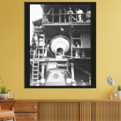 Concrete mixing Plant  foto Canvas Afdruk (Insitu (Woonkamer))