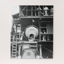 Concrete mixing Plant  foto Legpuzzel