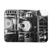 Concrete mixing Plant  foto Magneet (Horizontaal)