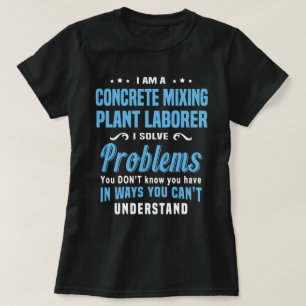 Concrete mixing Plant Laborator T-shirt